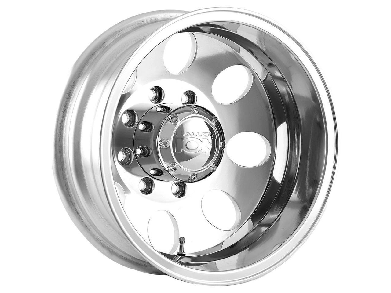 Ion 167 Dually Rear 16x6 8x6.5" 125mm Polished Wheel Rim 16" Inch