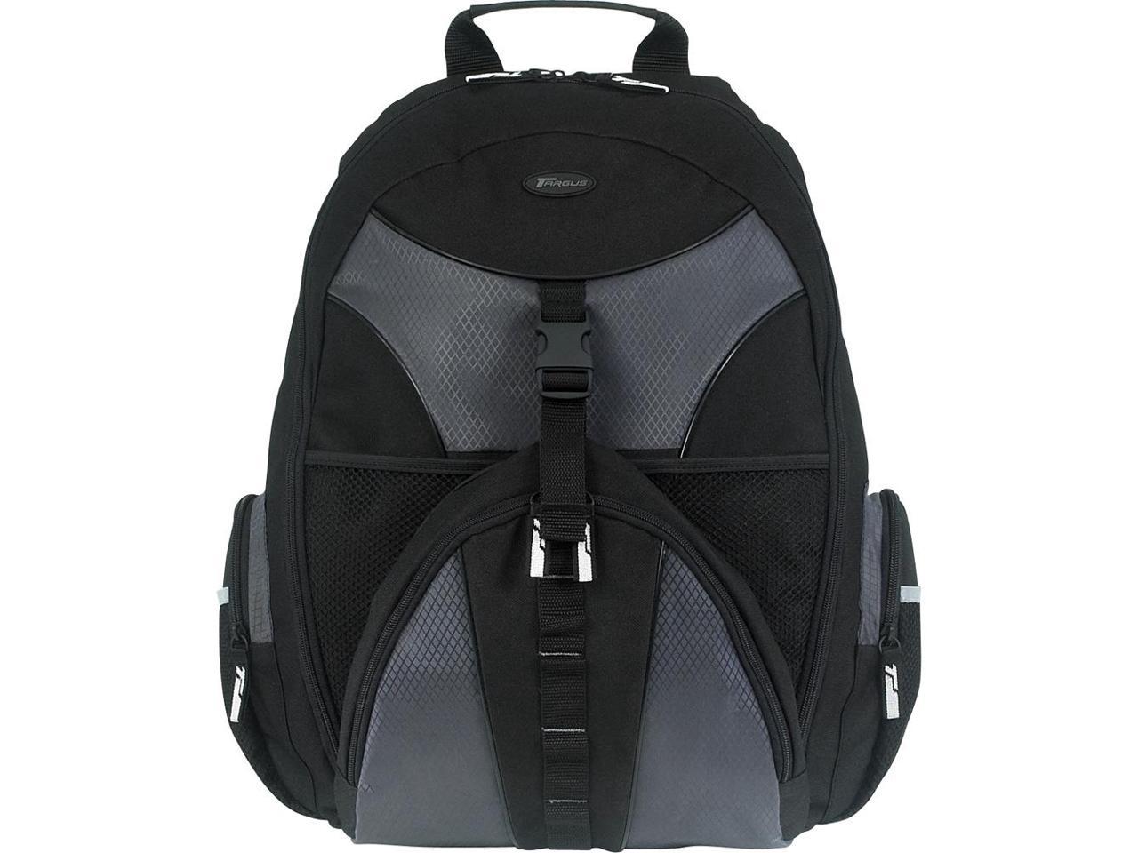 Black Sports Daypack and College Backpack for Travel Black Targus Sports Backpack for 15.6-Inch Laptop TSB007US
