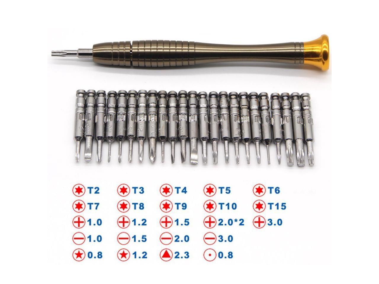 25 in 1 Precision Torx Screwdriver Repair Opening Tool Kit Set for iPhone Laptop