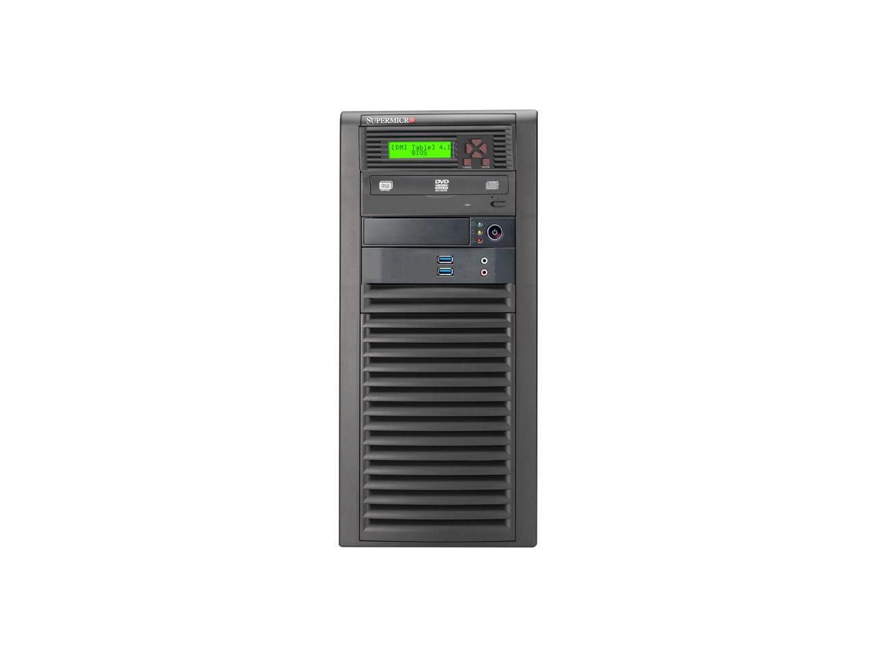 Supermicro Superchassis Cse 732d3 903b 900w Mid Tower Server Chassis