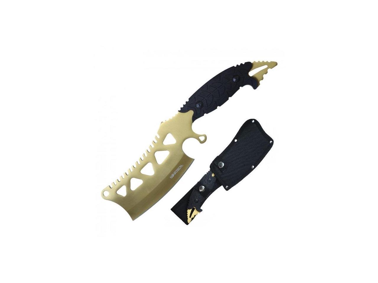 Slim Sheath Details about   Tactical KnifeWartech 3.5" Kwaiken Gray Blade Full Tang Black 