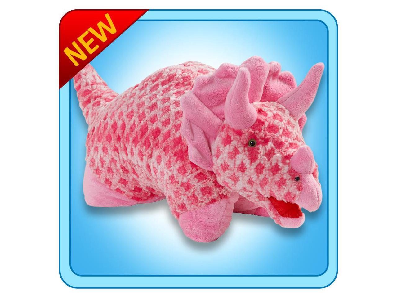 pink triceratops toy