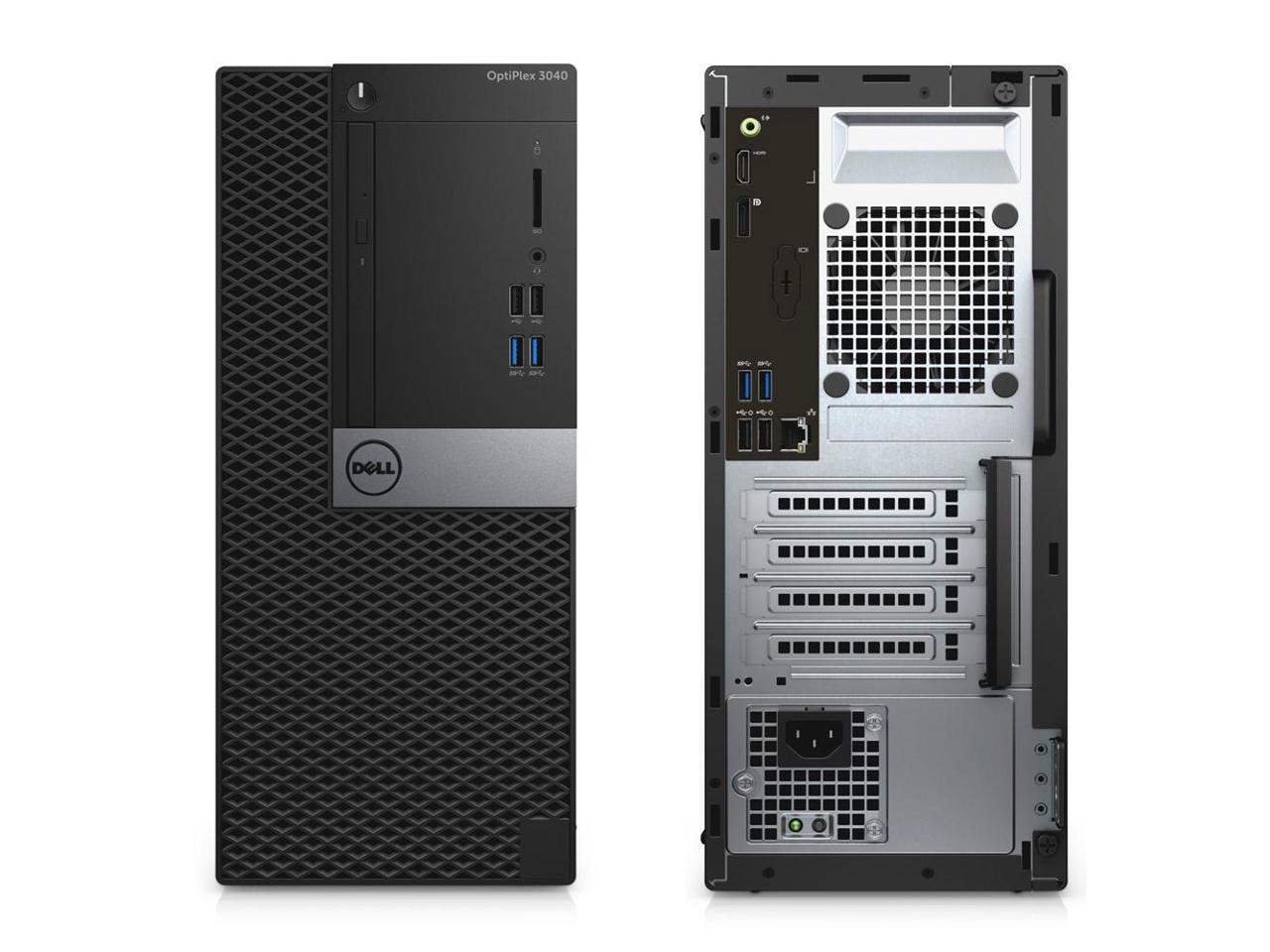 Refurbished: Dell OptiPlex 3040 Mini-Tower - 6th Gen Intel Core i5-6500 ...