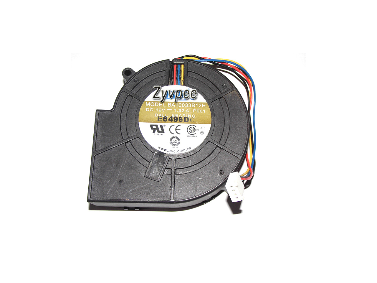 thumbnail image 2 of AVC BA10033B12H-FAD 70mm Server Blower Fan – DC12V, 1.32A, 3-Pin, Ball Bearing 2 of 4