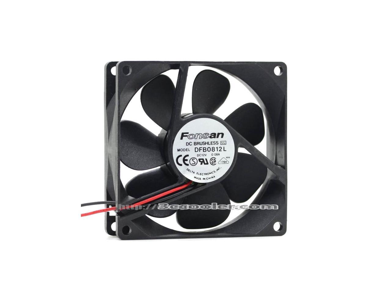 DC 12V 0.08A Brushless Fan Cooler 40x10mm pour Graphics VGA 