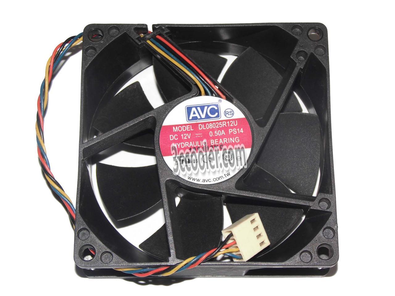 AVC DC fans new 40 x 40 x 20mm 3 Pin BALL BEARING Cooling Blower Fan DC12V 0.4A 
