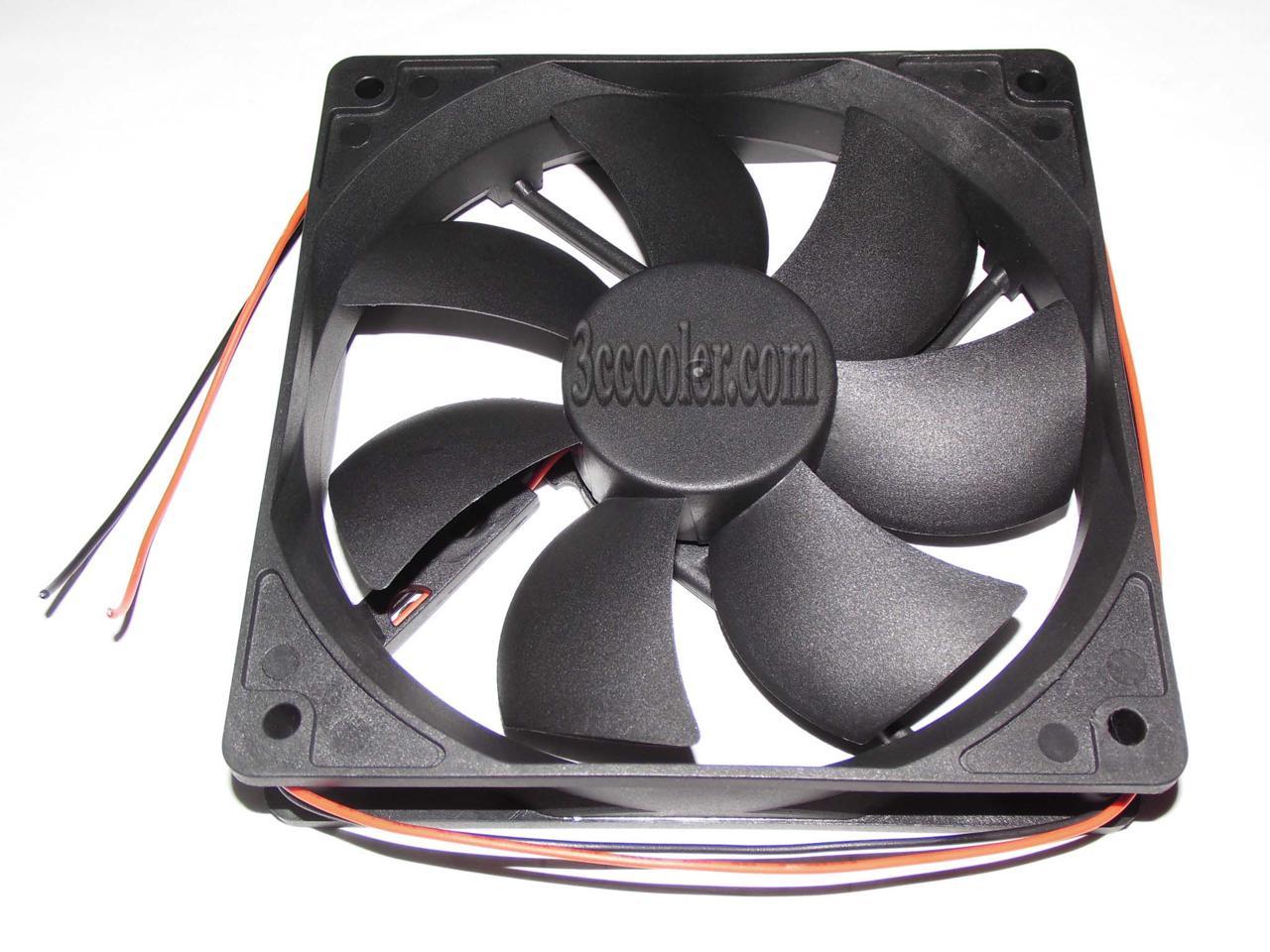 RUNDA 120*25mm 12CM RD12025B12H 12V 0.60A 2 wires Case fan power cpu