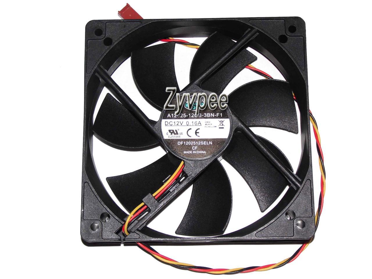Cooler Master Internal Computer Heat Sync Fan A12025-12CB-3EN-F1 DC 12V 0.16A 