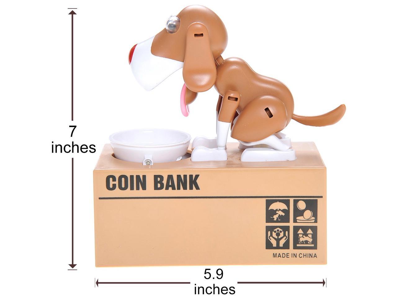 dog bank toy