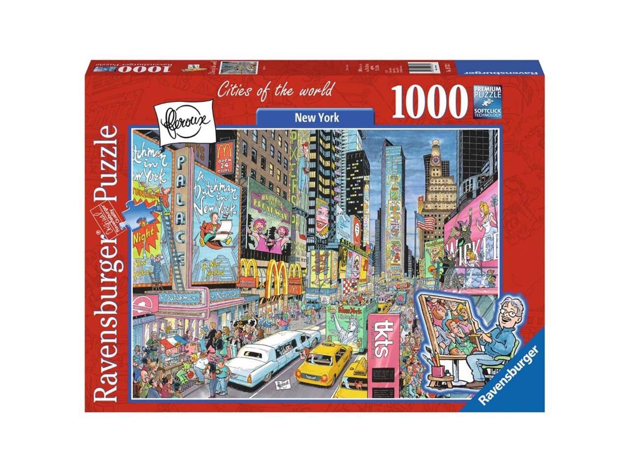 Intentie soep Gezichtsvermogen Ravensburger New York 1000pc Puzzle - Newegg.com