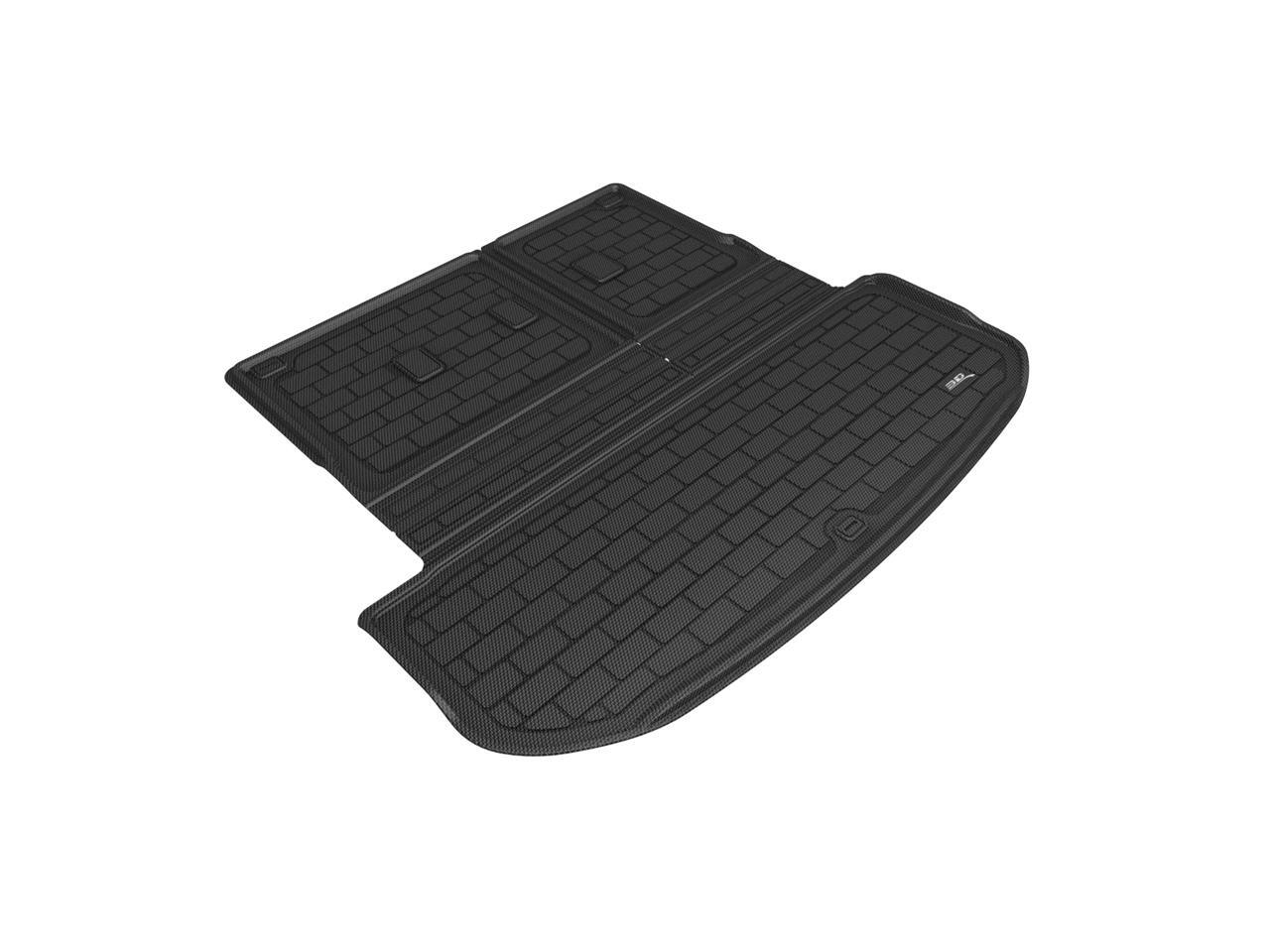 3D MAXpider for HYUNDAI PALISADE 20202022 CROSS FOLD KAGU BLACK BEHIND 2ND ROW CARGO LINER