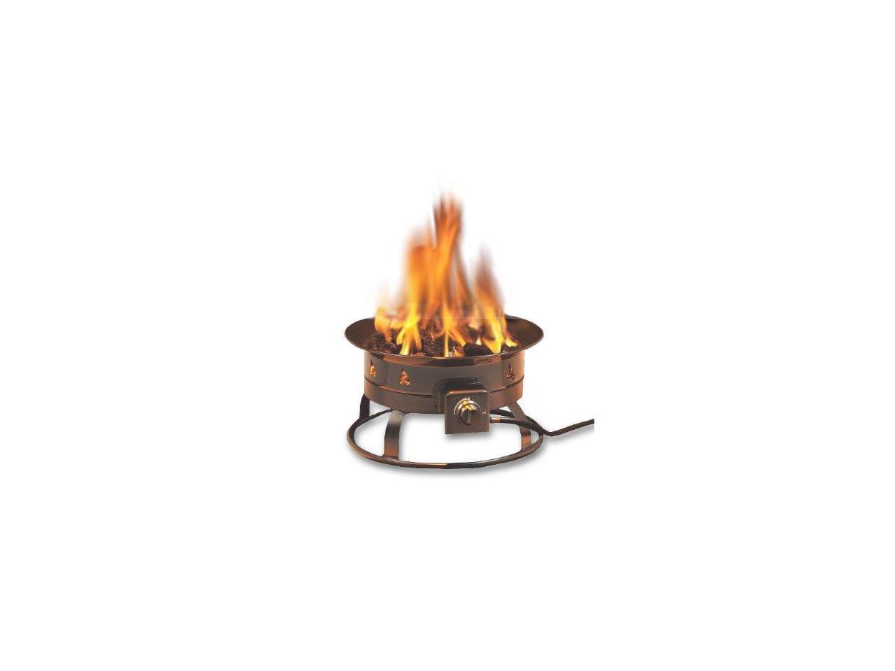 Portable Fire Pit By Destinationgear, Heininger 5995 58000 Btu Portable Propane Outdoor Fire Pit