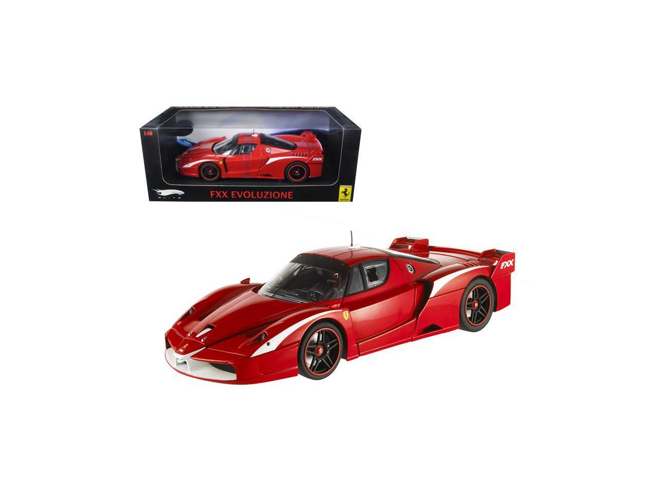 Hot Wheels T6247 Ferrari Fxx Evoluzione Evo Official Gt Red Elite Edition 1 18 Diecast Model Car Newegg Com