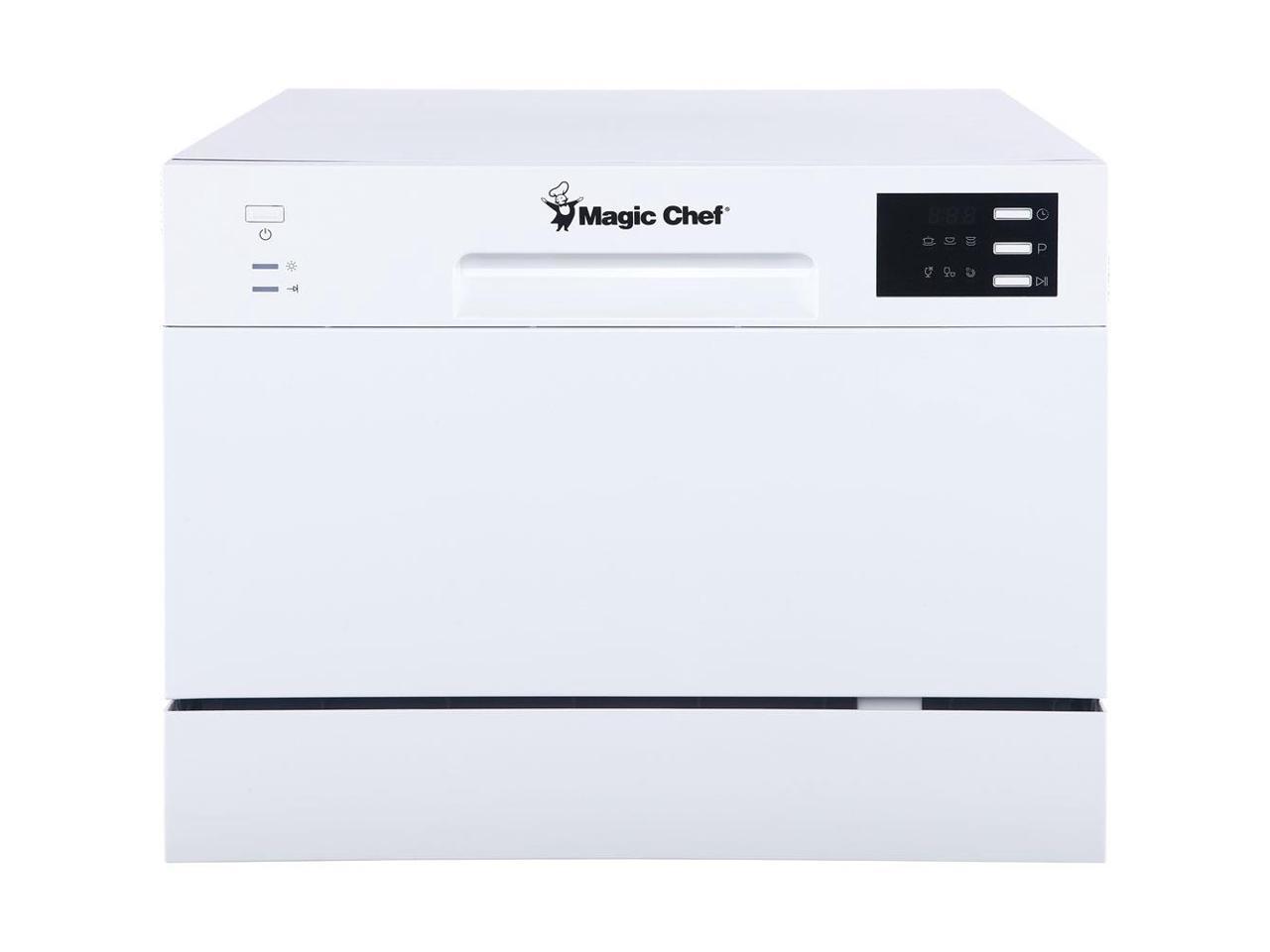 Magic Chef[r] Mcscd6w5 6setting Countertop Dishwasher