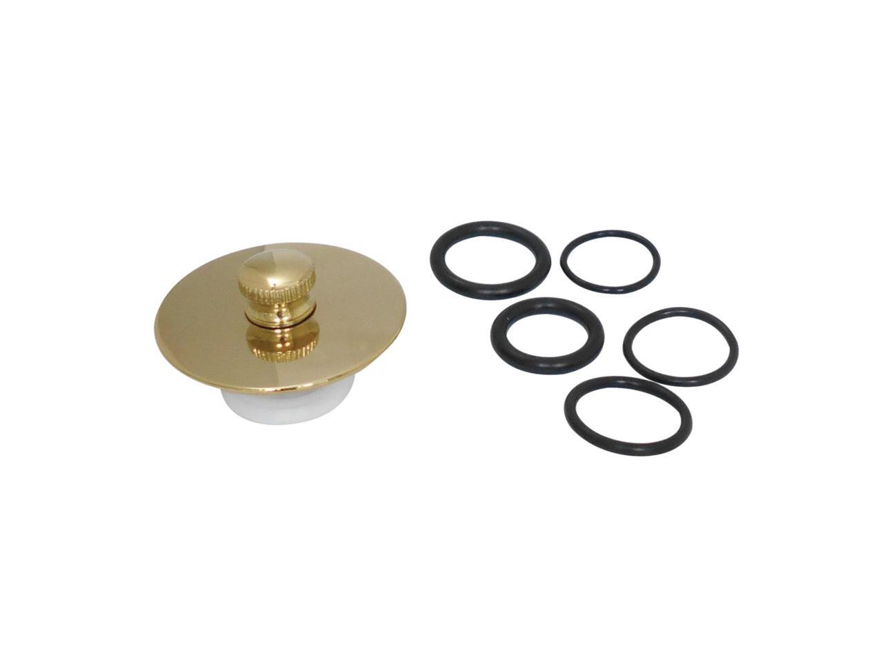 Kingston Brass DTL5304A2 Quick CoverUp Tub Stopper, Polished Brass 2