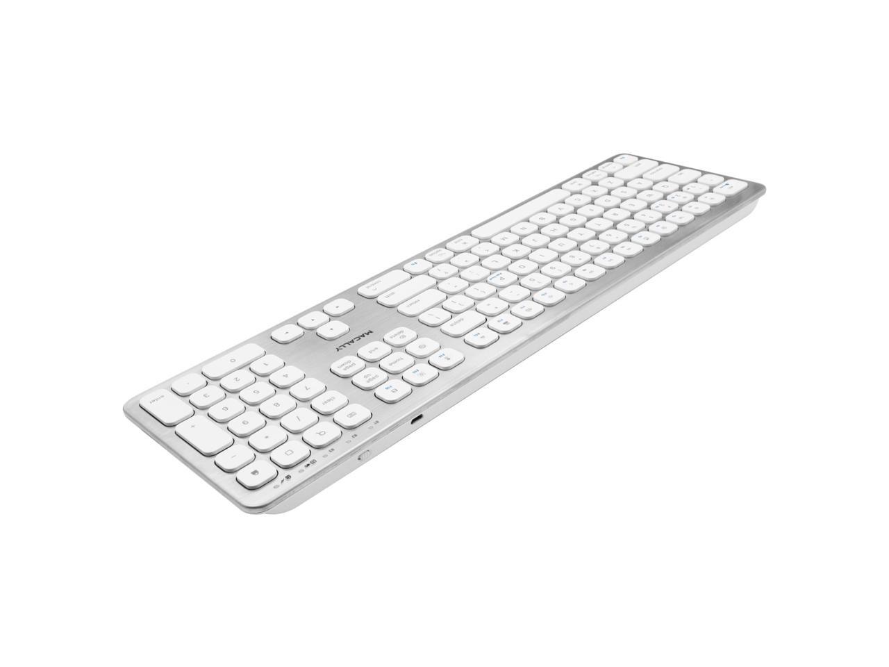 Macally Bluetooth Wireless Keyboard for Mac, iMac, Apple Mac Pro, Mac