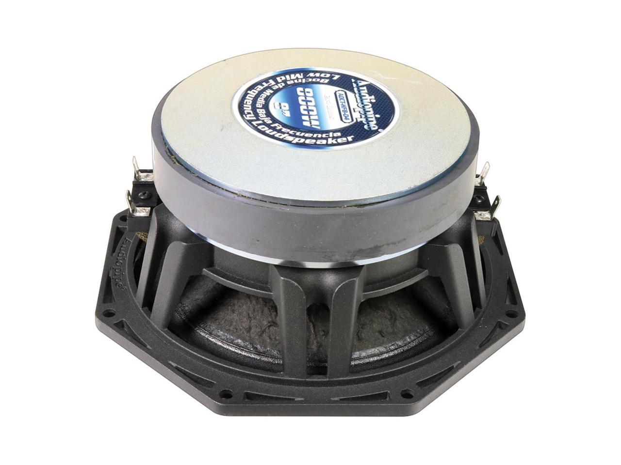 AUDIOPIPE AOCT-HF8-D4 Audiopipe 8 Octagon Speaker 800 Watts Max/400 Watts RMS Dual 4 Ohm 
