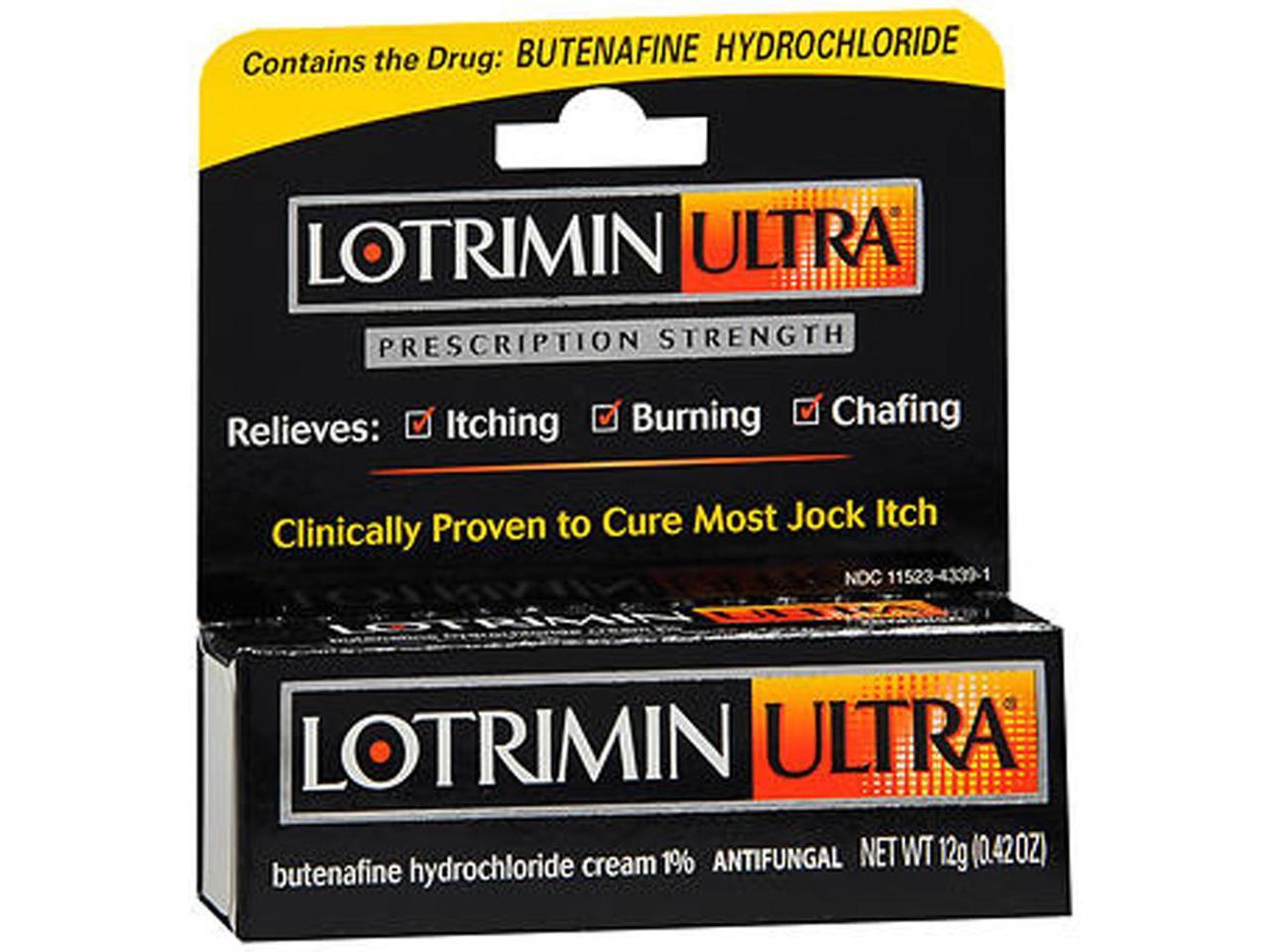 lotrimin ultra antifungal jock itch cream, prescription strength