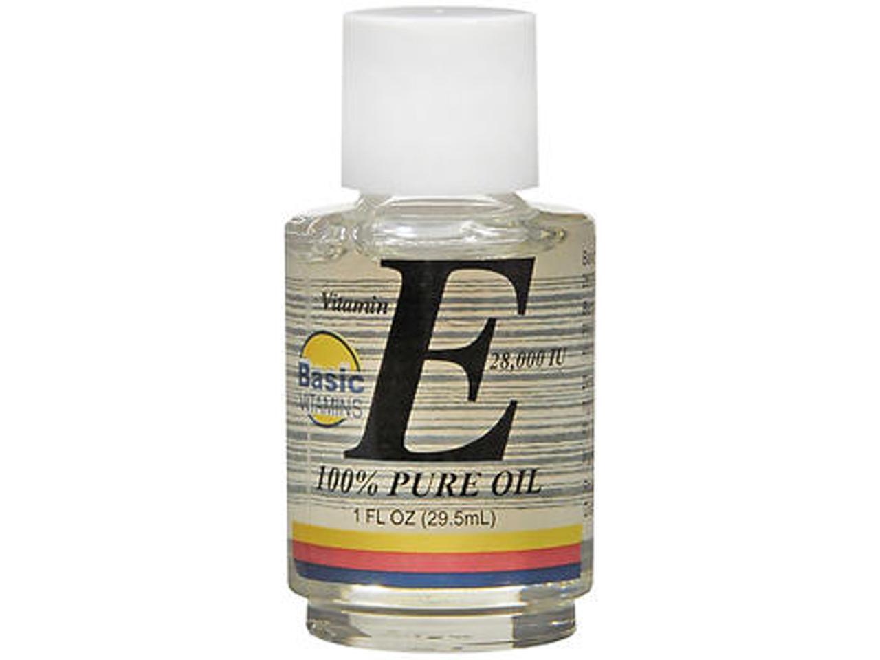 Basic Vitamins Vitamin E Oil 28,000 IU 1 oz