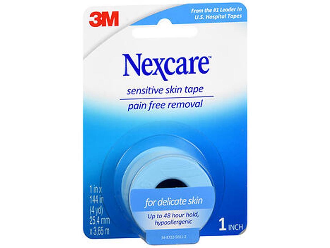3M Scotch SST1 Nexcare Strong Hold PainFree Removal Tape 1 in x 12
