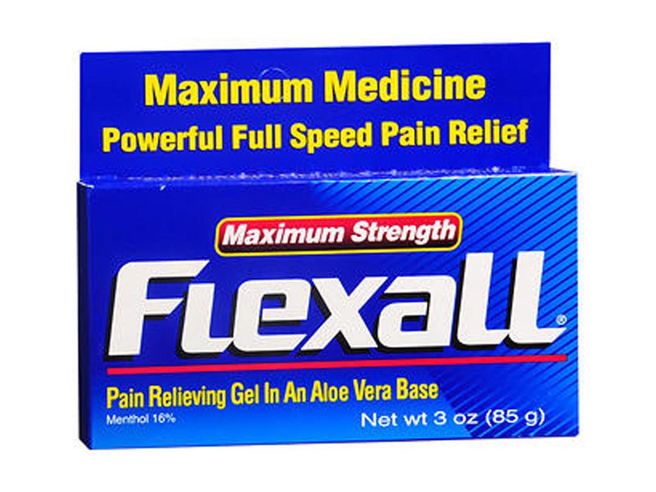 FlexAll Max Strength Topical Analgesic Cream 3 ounce
