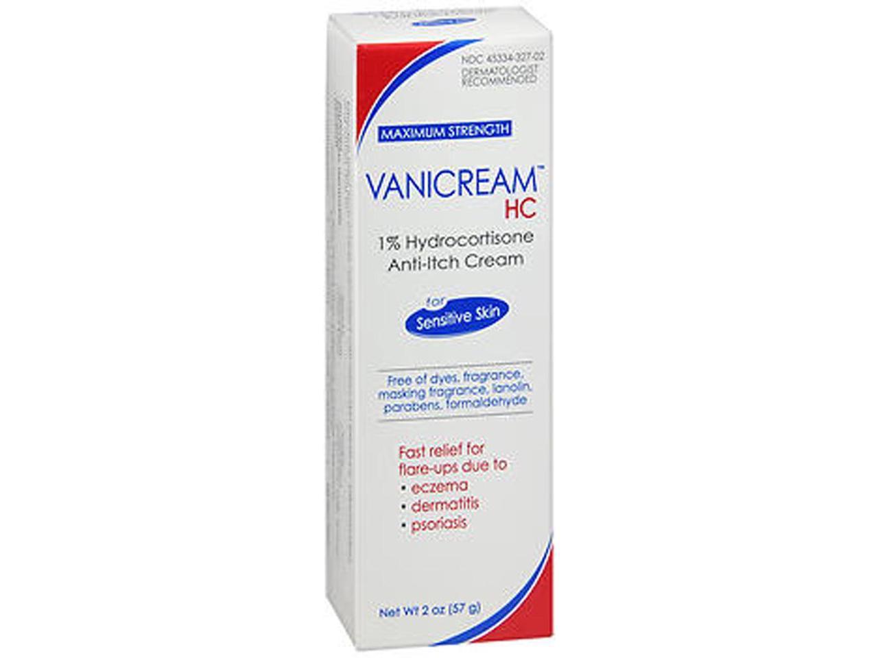 vanicream 1% hydrocortisone antiitch cream | maximum otc strength ...