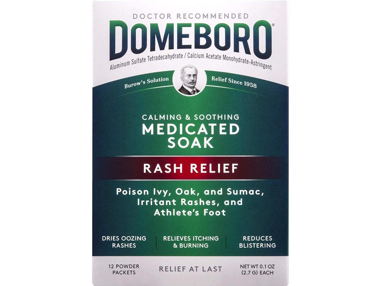Domeboro Astringent Solution Powder Packets 12 packets