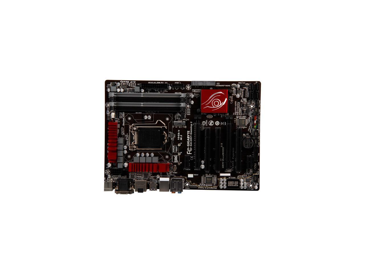 Refurbished GIGABYTE GAH97Gaming 3 LGA 1150 Intel H97 HDMI SATA 6Gb