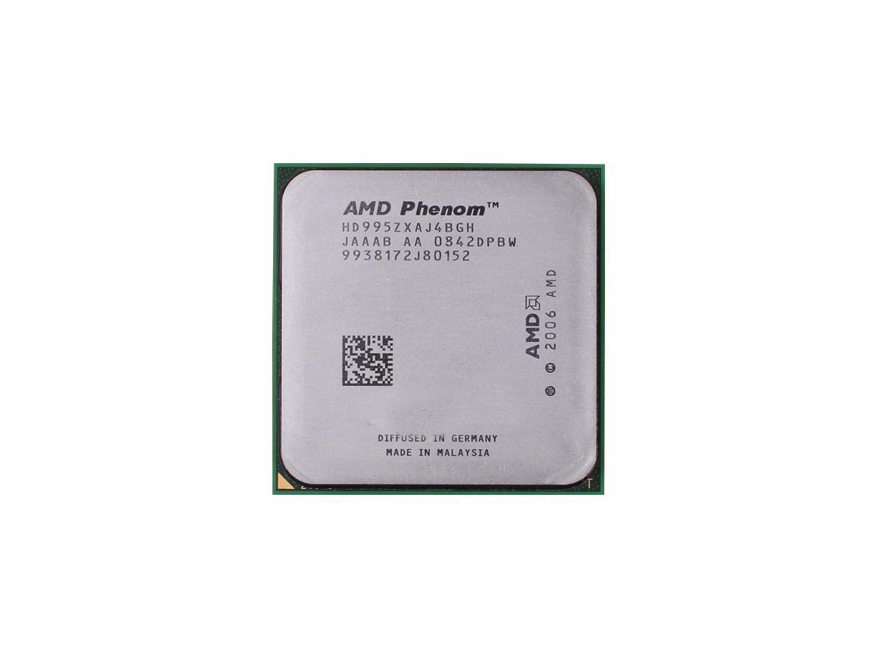 Refurbished: AMD Phenom X4 9950 2.6 GHz Quad-Core Processor Socket AM2 ...