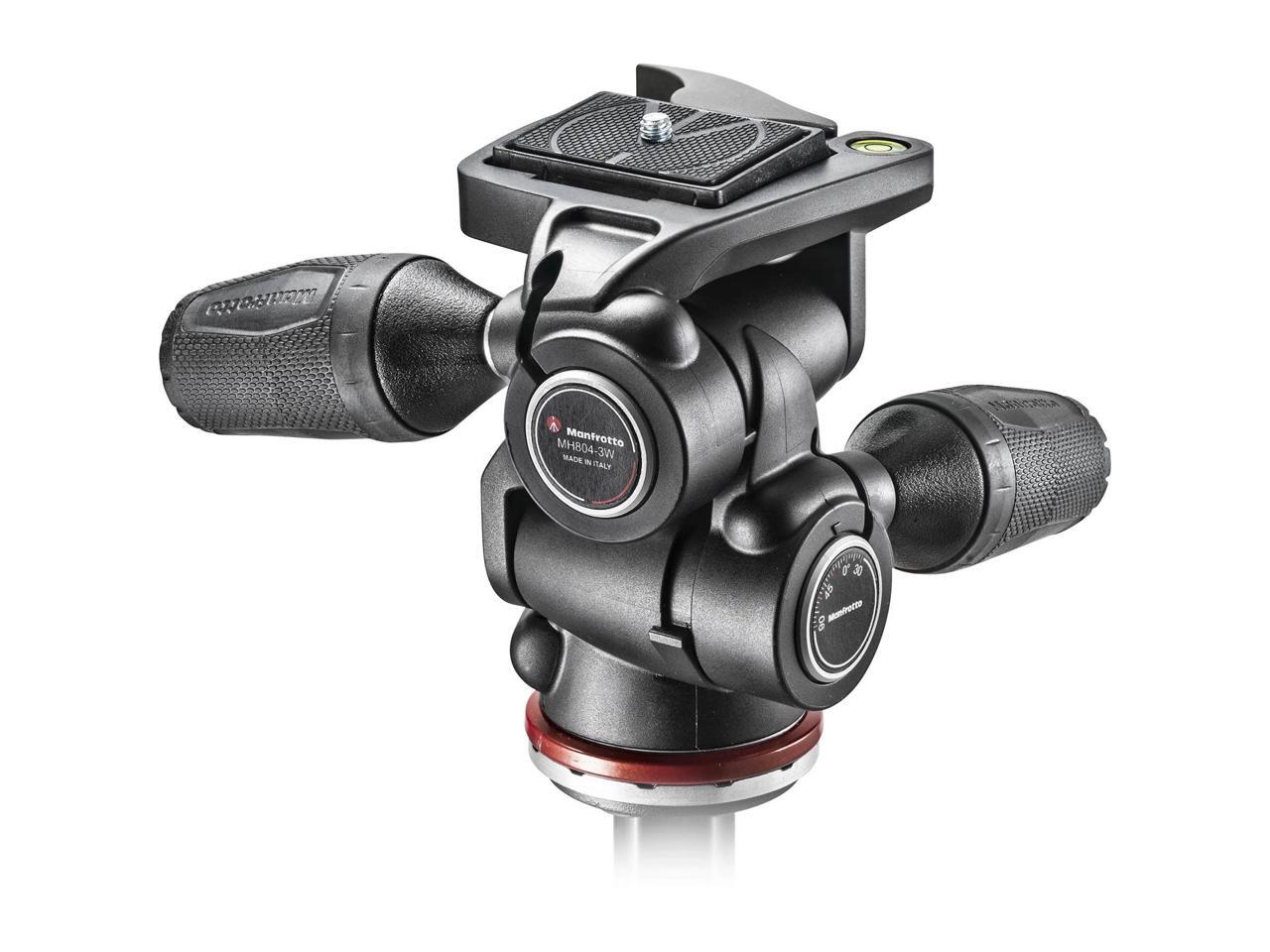 Manfrotto 290 Xtra Aluminum Tripod Kit with 804 3Way Pan and Tilt Head