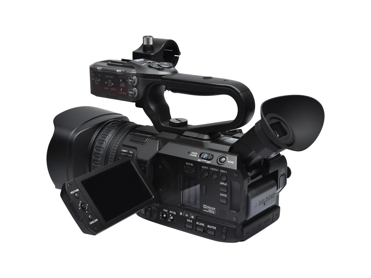 JVC GY-HM180U Ultra 4K HD 4KCAM Professional Camcorder & Top Handle Audio Unit - Newegg.com