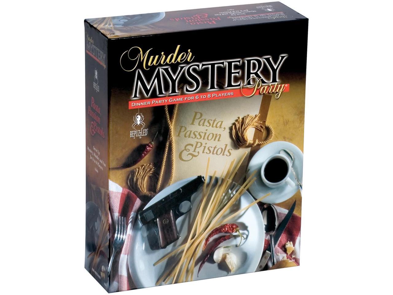 Pasta Passion and Pistols Murder Mystery Game