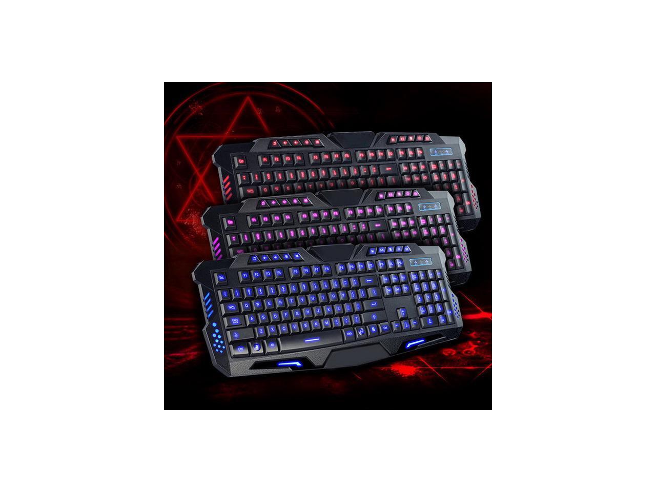 3 Colors BluePurpleRed Backlight Professional Gaming 3 Colors BluePurpleRed Backlight Professional Gaming