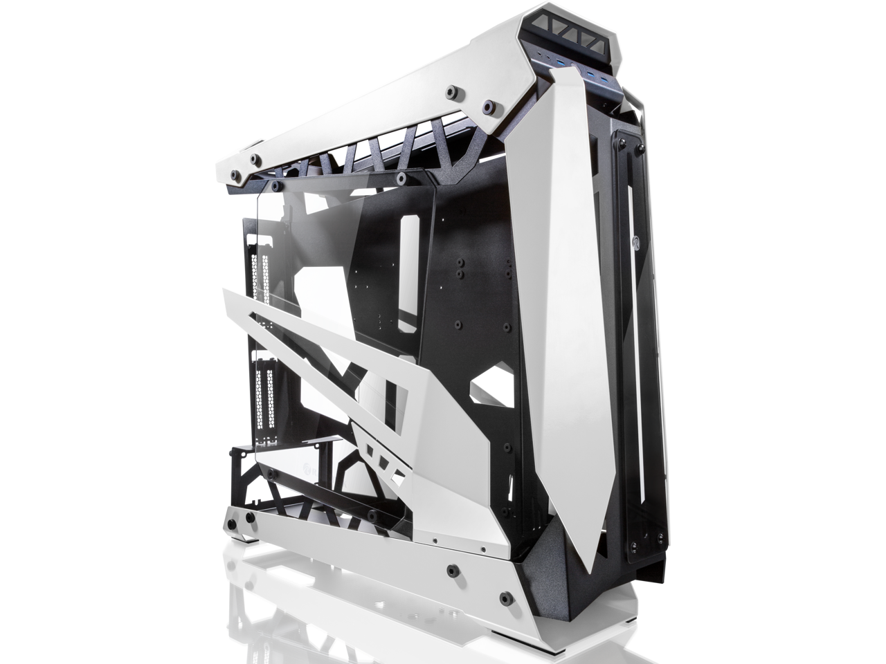 RAIJINTEK NYX PRO - White, a Open Frame Alu. Case (EE-B M/B), 4mm ...