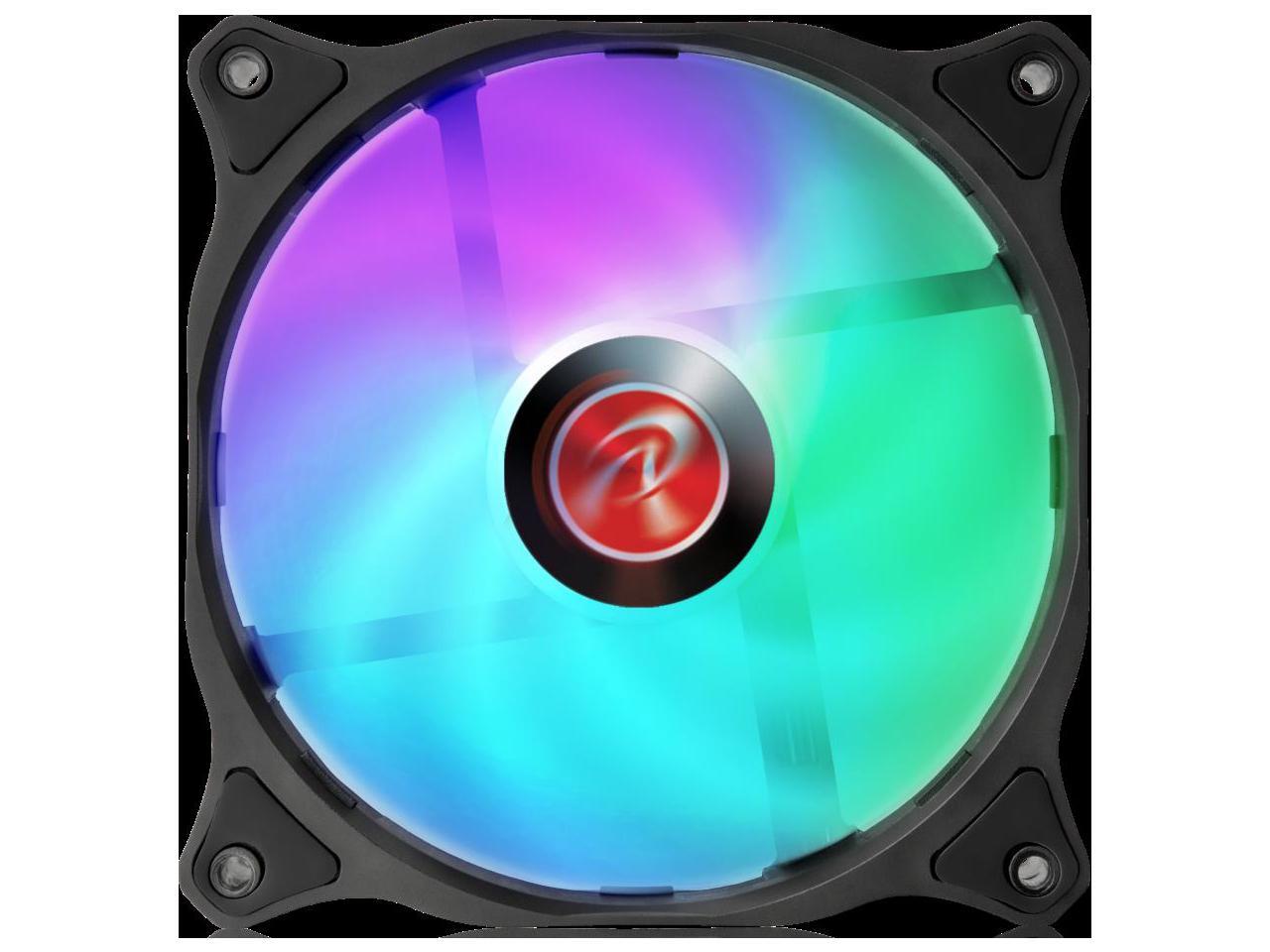 RAIJINTEK EOS 12 RBW ADD, 12025 PWM fan, combines optimized 9 fan