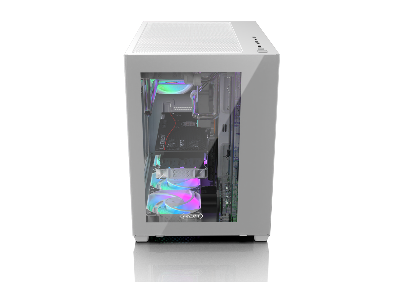 RAIJINTEK PAEAN C7 White, ATX Case, Supports SLI CROSS FIRE VGA Card ...