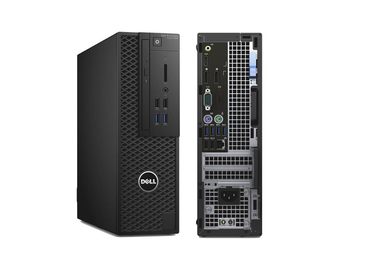 Refurbished: Dell Precision Tower 3420 Workstation i5-6500 4C 3.2Ghz 32GB  250GB NVMe K1200 Win 10 - Newegg.com