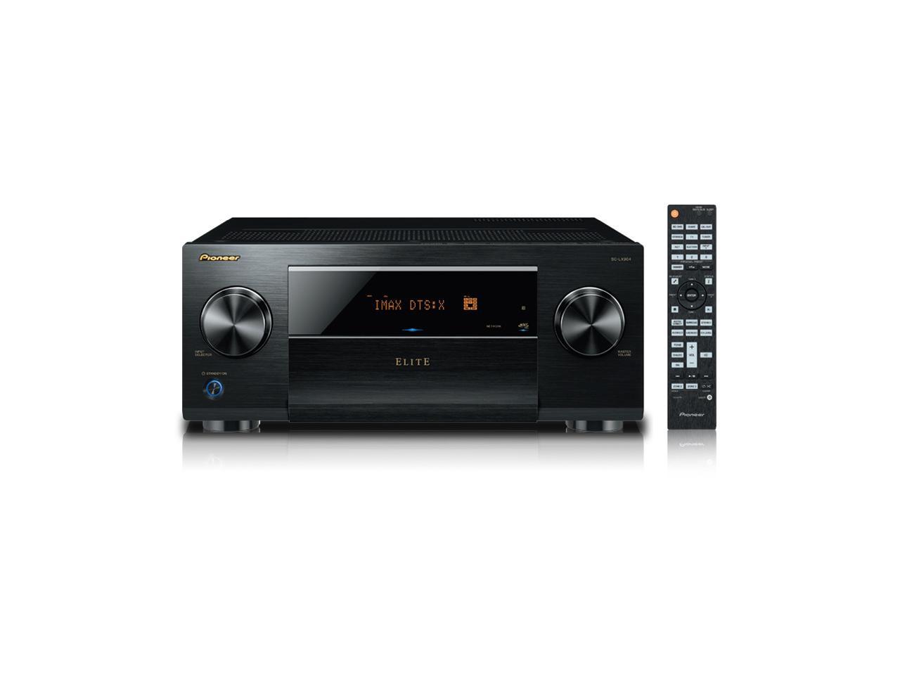 Pioneer Sc Lx904 Elite 0w 11 2 Ch Bluetooth Capable With Dolby Atmos 4k Ultra Hd Hdr Compatible A V Home Theater Receiver Newegg Com