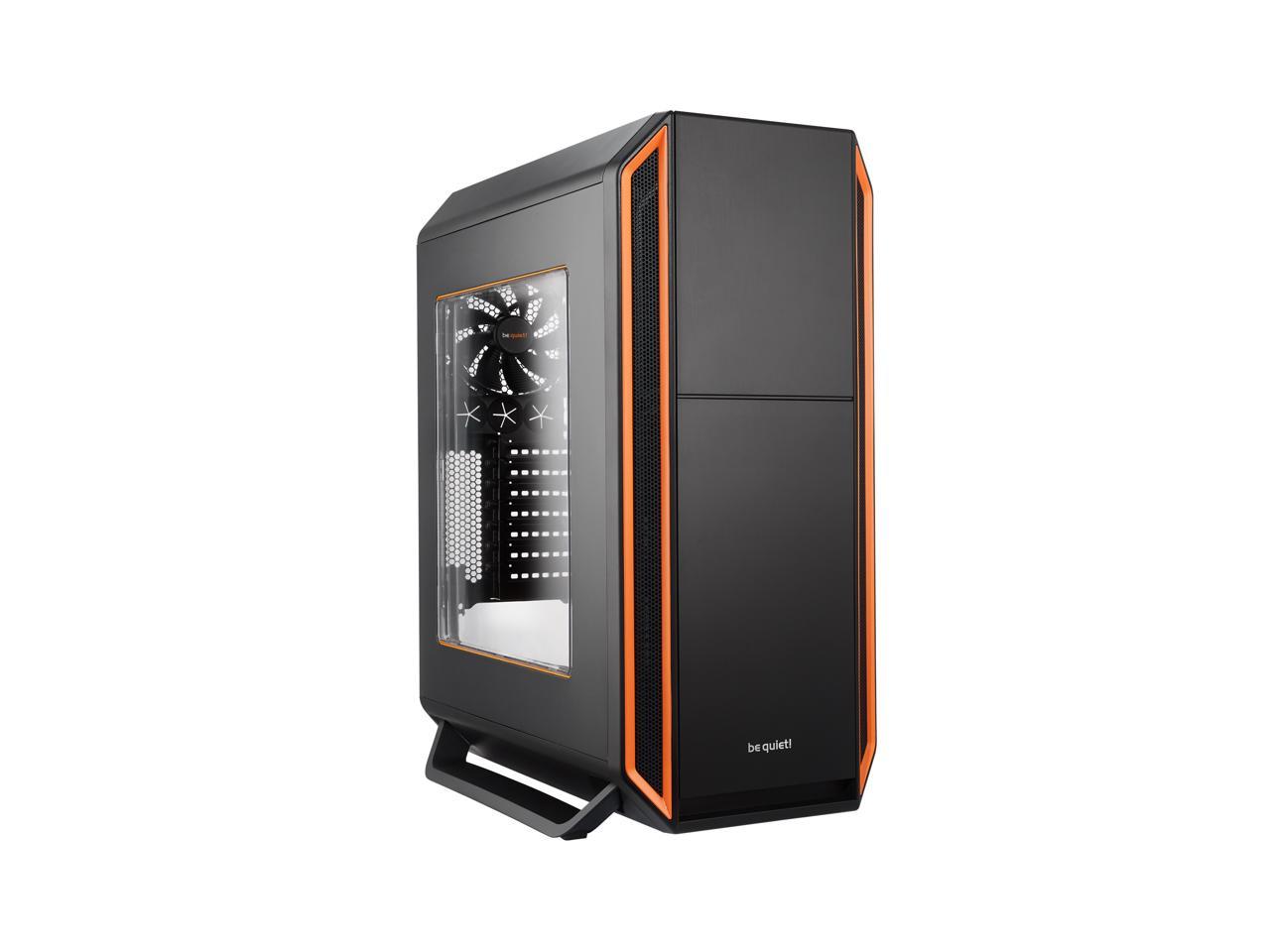 be quiet! SILENT BASE 800 WINDOW ATX Full Tower Computer Case - Orange ...