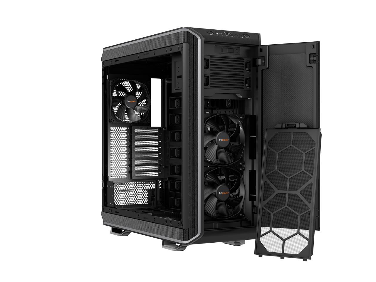 be quiet! DARK BASE 900 ATX Full Tower Computer Chassis - Black/Silver ...