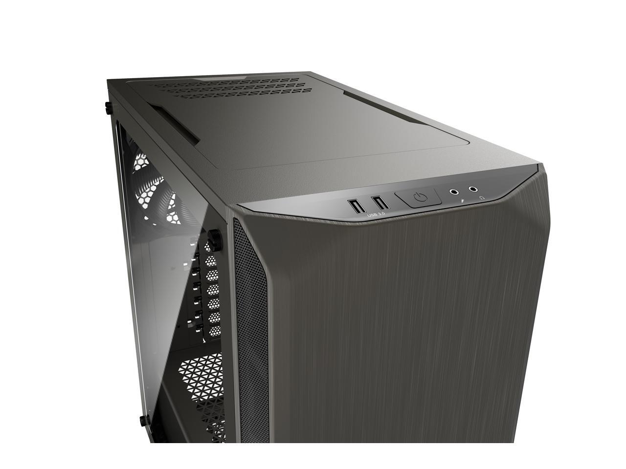 be quiet! Pure Base 500 Window Metallic Gray, ATX, Midi Tower, tempered ...