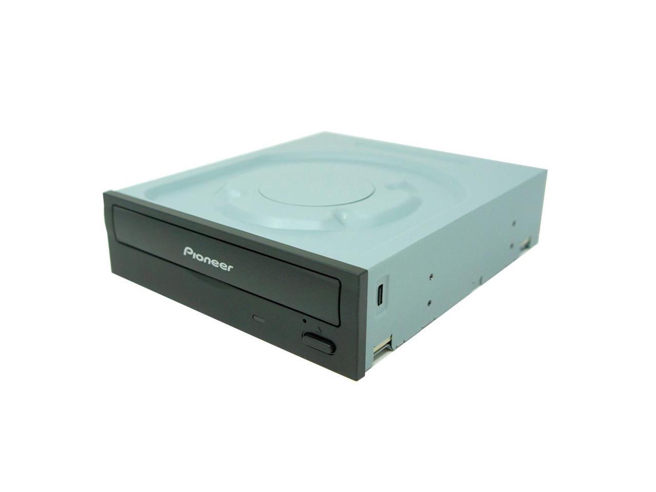 Pioneer DVRS21WBK/PLUS Black 24x SATA Internal CD/DVD/RW DL DVD Writer