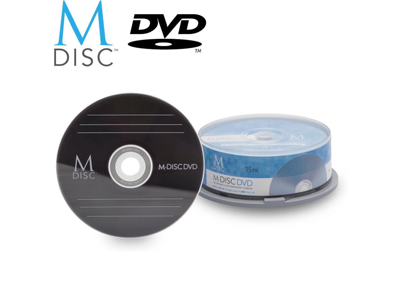 Millenniata M-Disc DVD 4.7GB 4X HD 1000 Year Permanent Recordable Disc ...