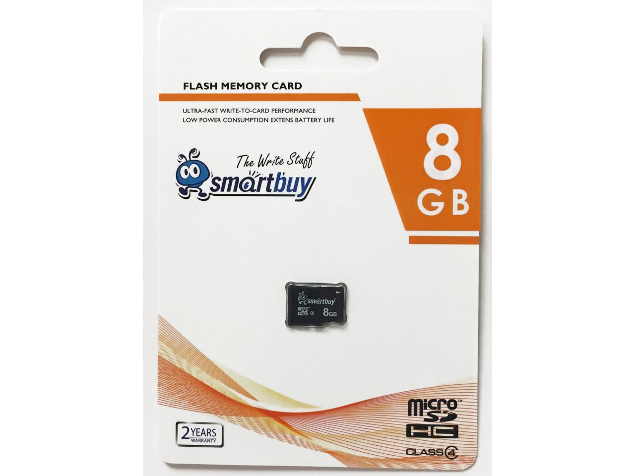 Карта памяти smartbuy microsdhc