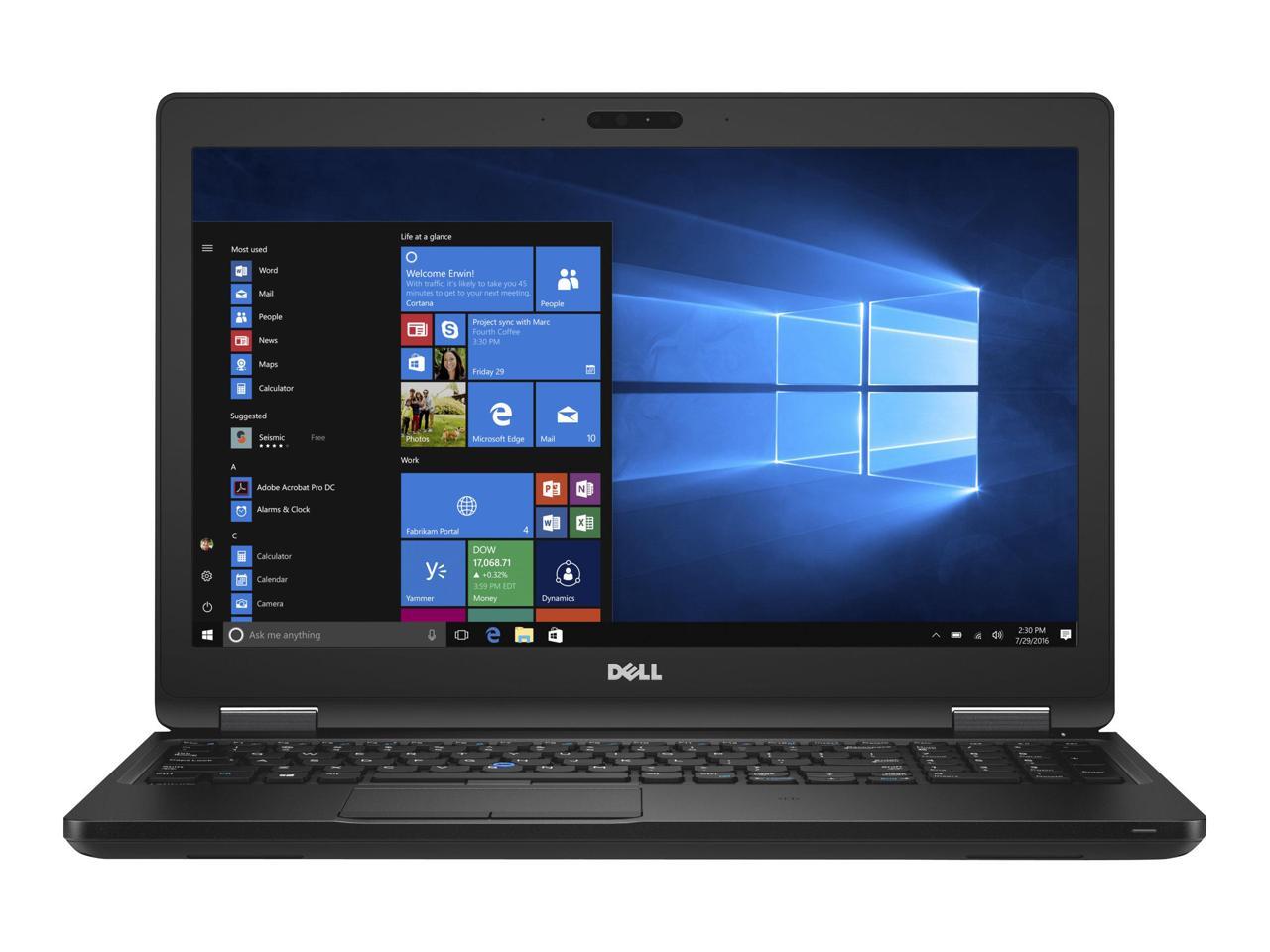 Refurbished Dell Latitude 5000 Series 5580 Notebook 7th Gen Intel Core
