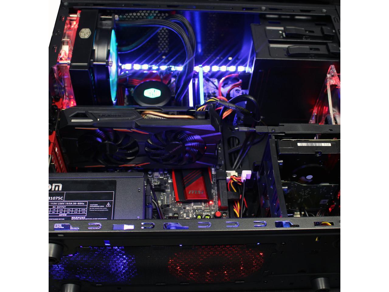 PRC Special Edition Liquid Cooling Series Gaming Desktop PC 6th Gen. Intel i76700 3.4Ghz Quad