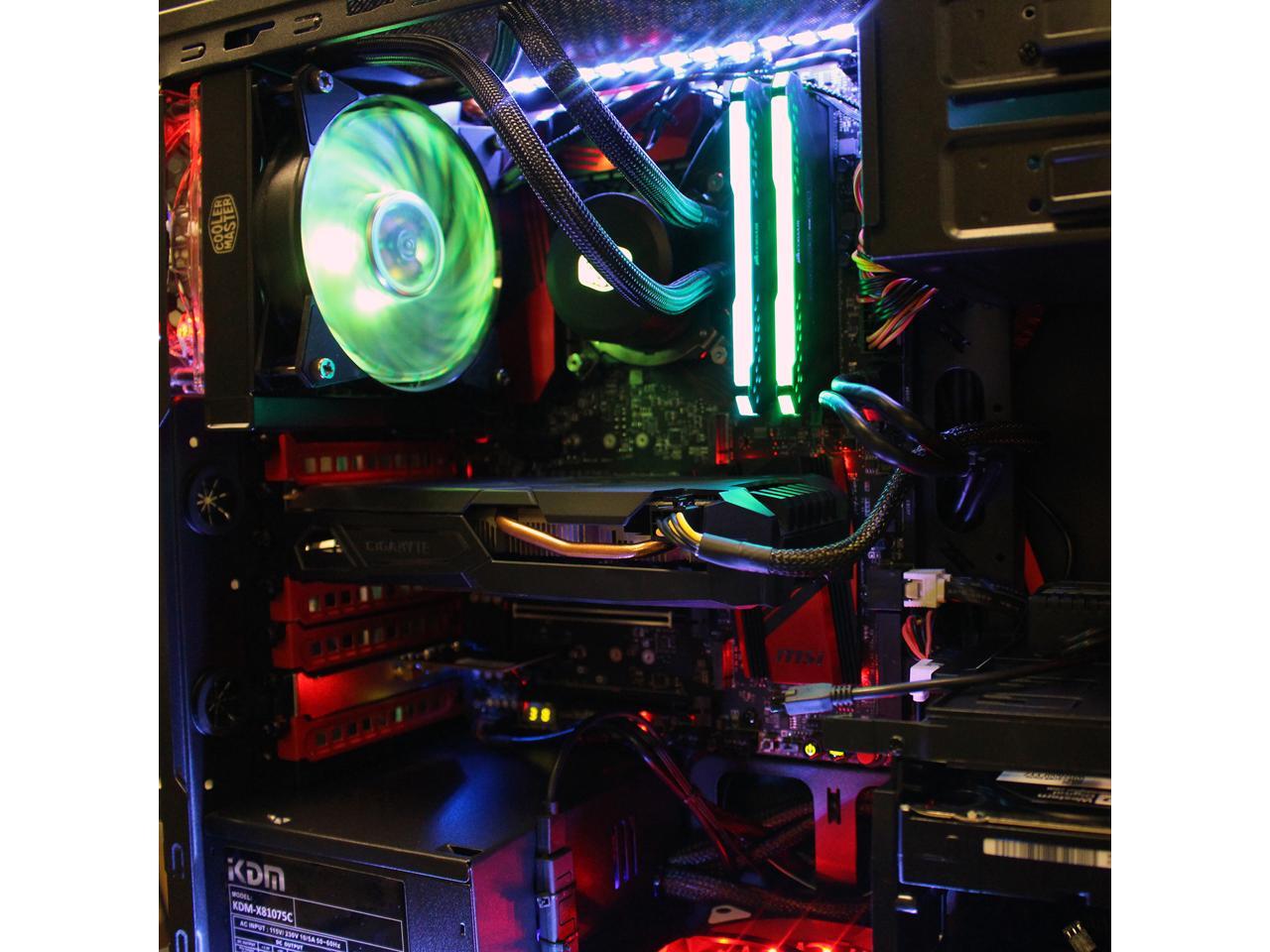 PRC Special Edition Liquid Cooling Series Gaming Desktop PC 6th Gen. Intel i76700 3.4Ghz Quad