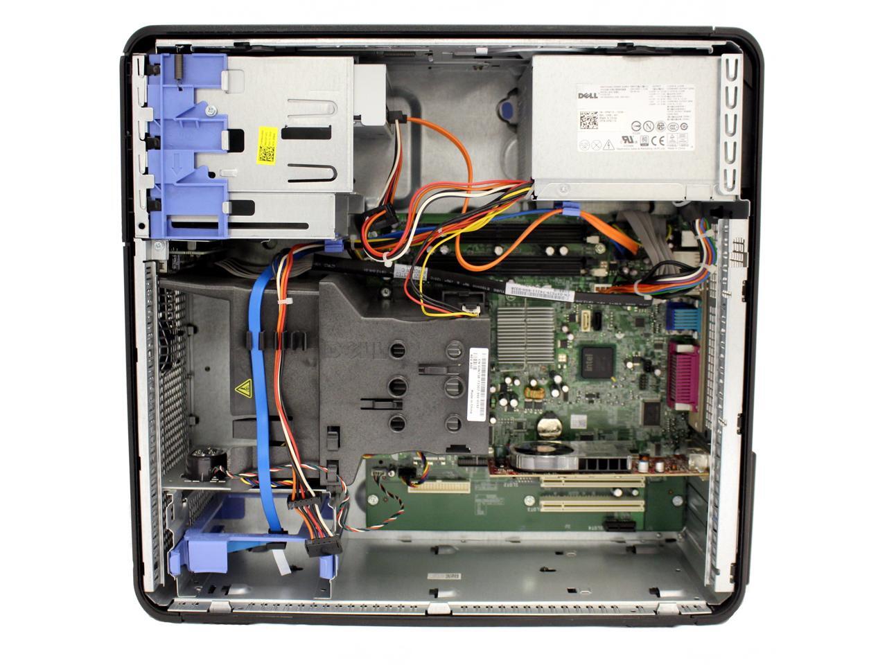 Refurbished Dell OptiPlex 760 Tower Desktop with 19" LCD Core 2 Duo 3.