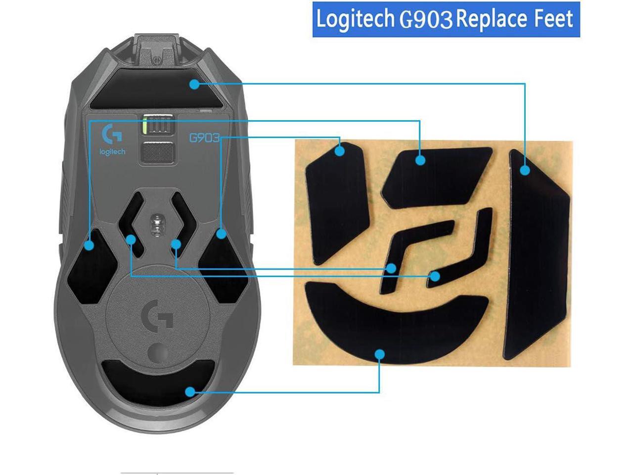 logitech g903 feet