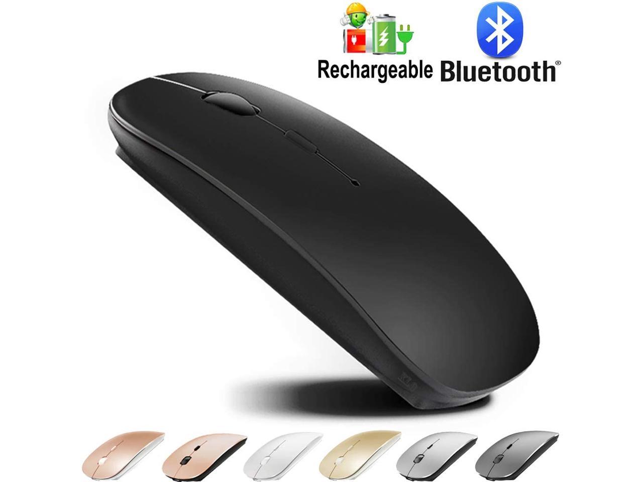 Bluetooth Mouse For Macbook Pro Macbook Air Laptop Imac Ipad Wireless Mouse For Macbook Pro Macbook Air Imac Laptop Notebook Pc Bluetooth Mouse B Black Newegg Com